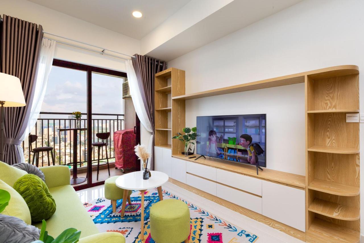 Yu Stay Green Premium Luxury 2Bedrooms Condotel In D1 Near Bui Vien Street Thành Pho Ho Chí Minh Esterno foto